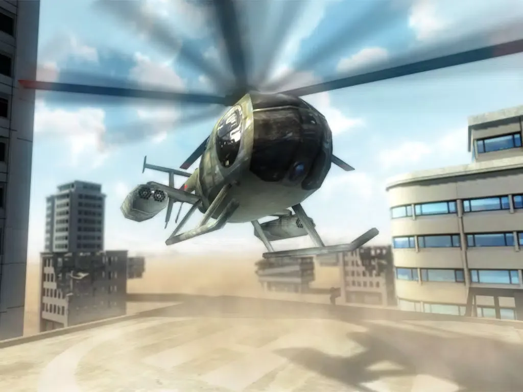 Capturas de tela do Chopper Landing 3D iPad 