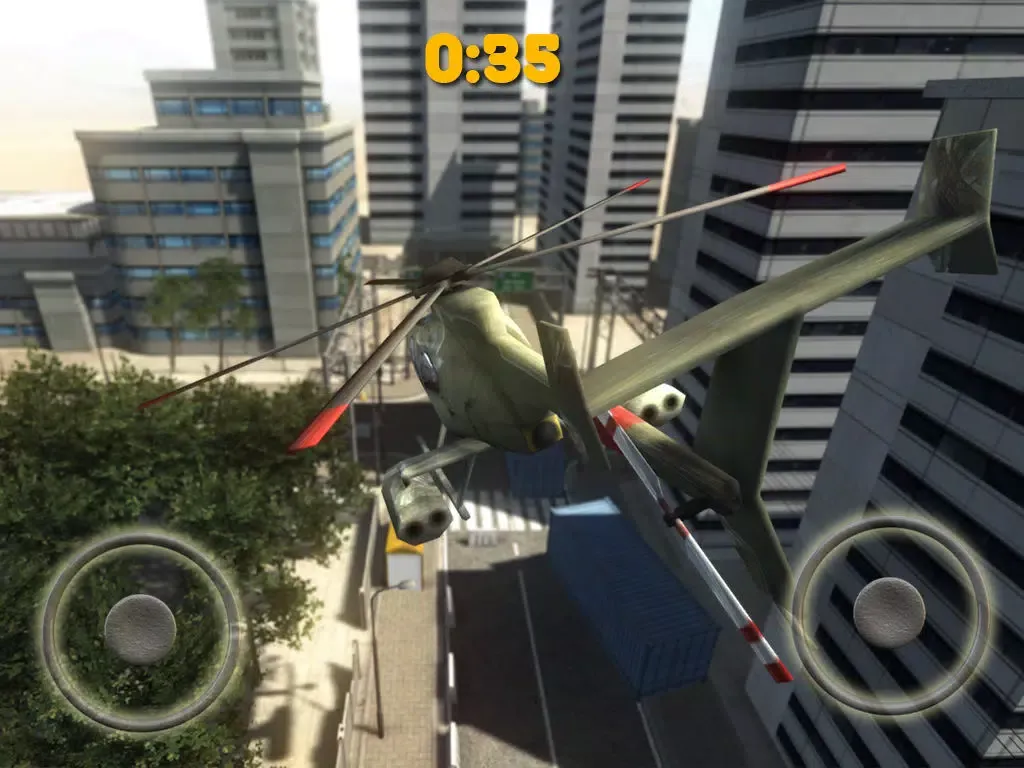 Capturas de tela do Chopper Landing 3D iPad 