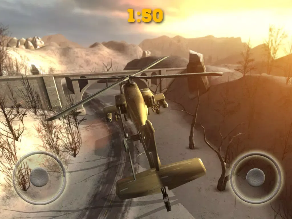 Capturas de tela do Chopper Landing 3D iPad 