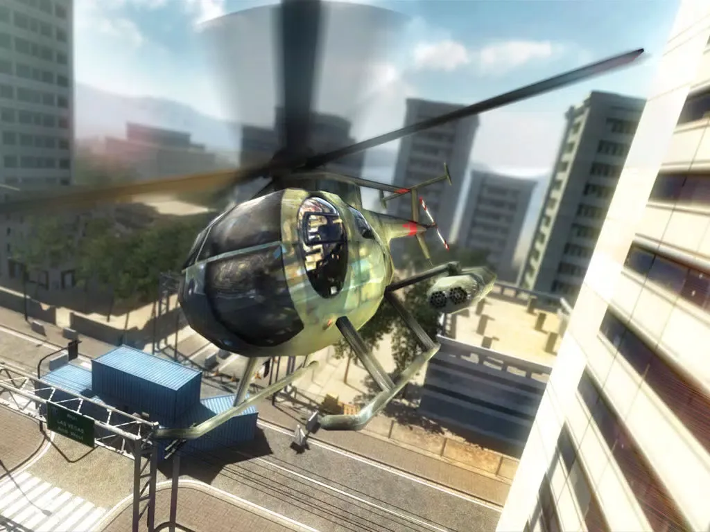 Capturas de tela do Chopper Landing 3D iPad 