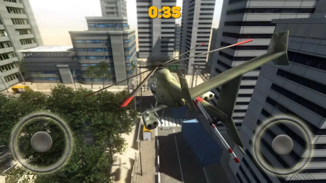 Capturas de tela do Chopper Landing 3D