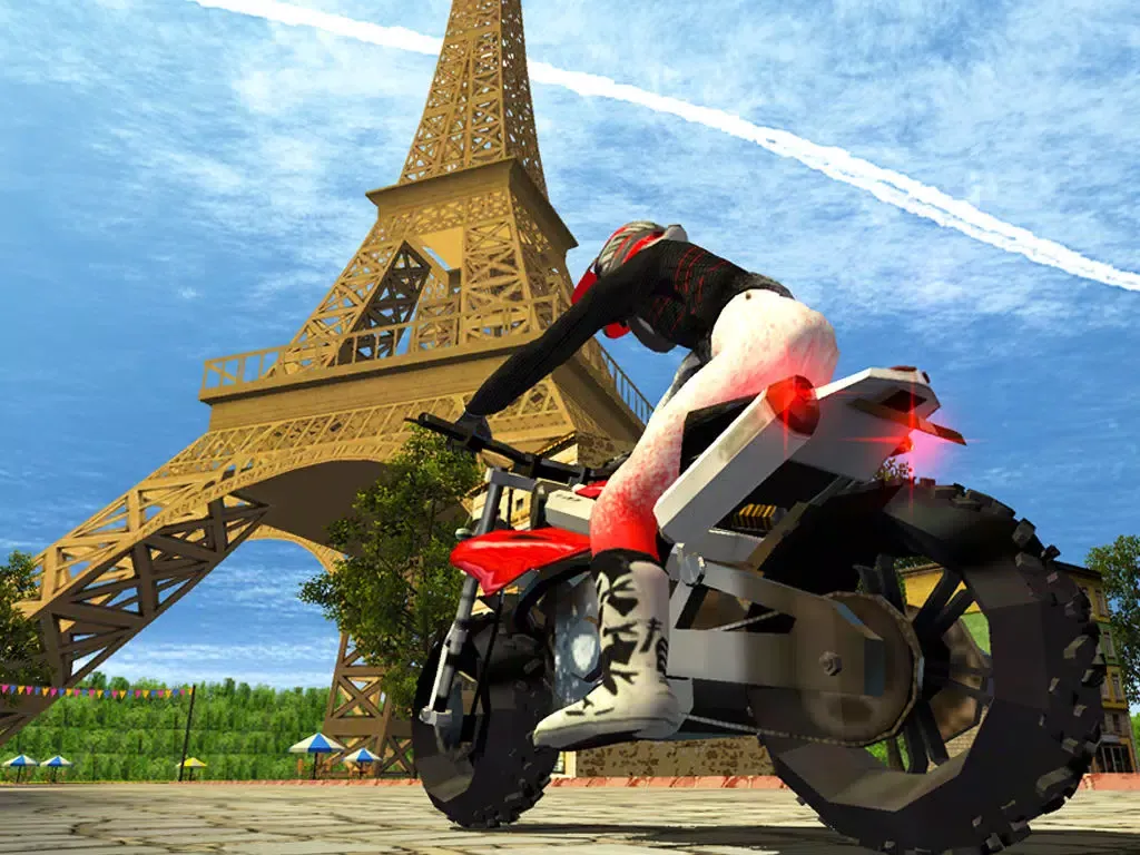3D City Bike Rider Free iPad  Screenshots