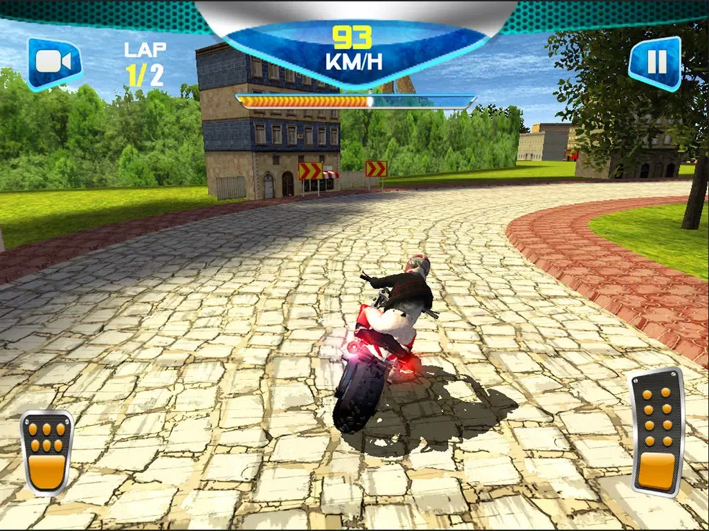 3D City Bike Rider Free iPad  Screenshots