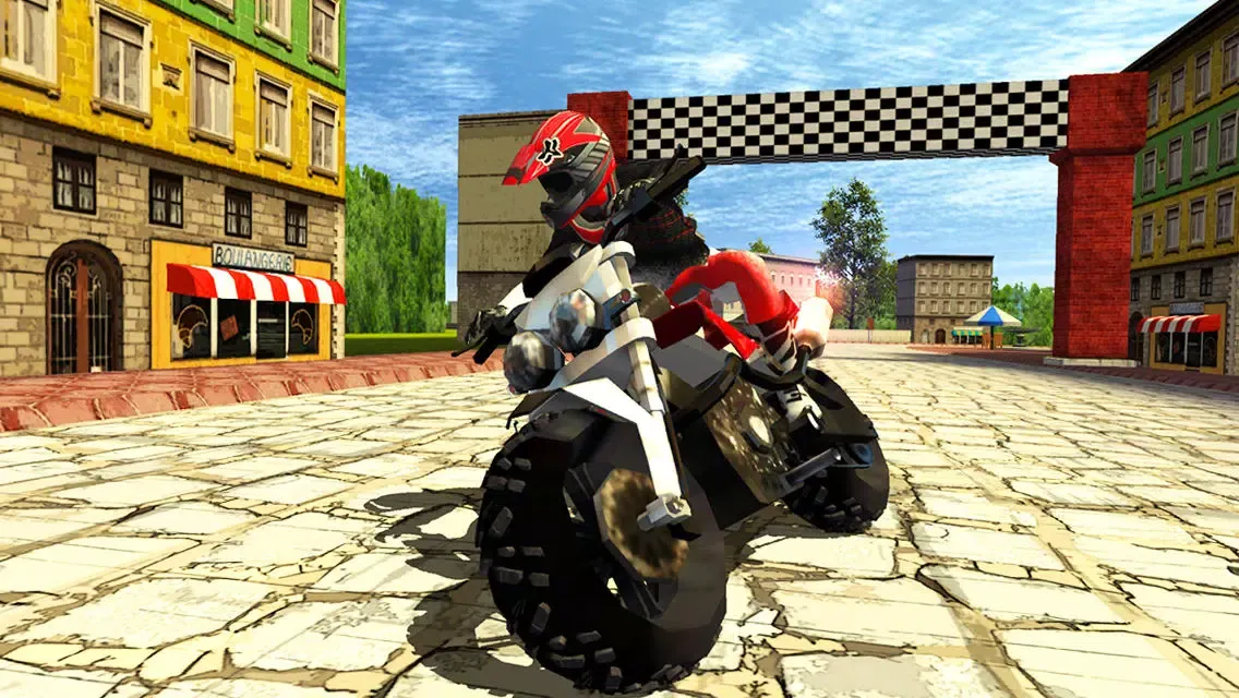 3D City Bike Rider Free Screenshots