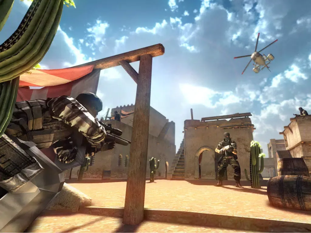 Deadly Scope Sniper War iPad  Screenshots