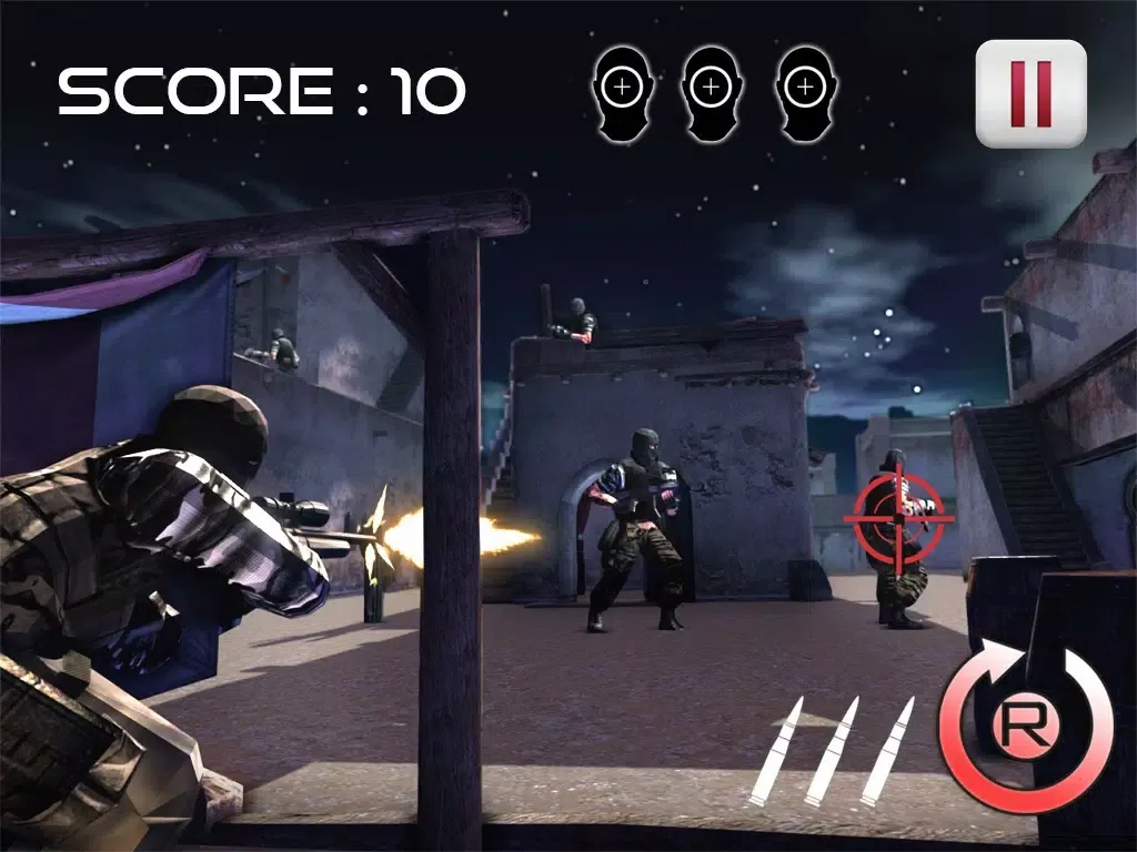 Deadly Scope Sniper War iPad  Screenshots