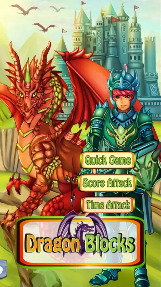 Dragon Princess Blocks - Free Stacking Tower Game Screenshots