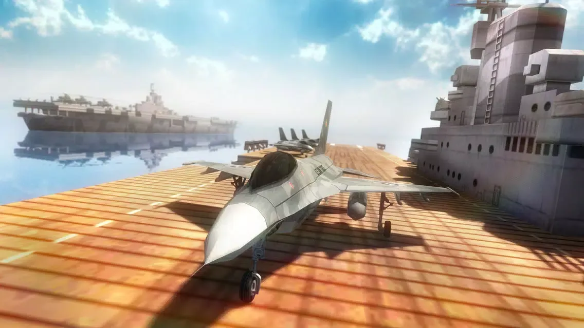 Super Carrier Aircraft Parking Screenshots