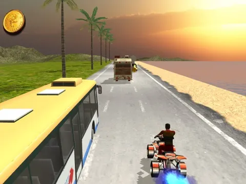 Zrzuty ekranu Bike Quad Race Bandits Free iPad 