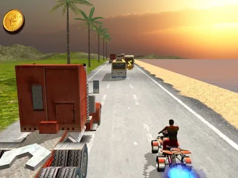 Zrzuty ekranu Bike Quad Race Bandits Free iPad 