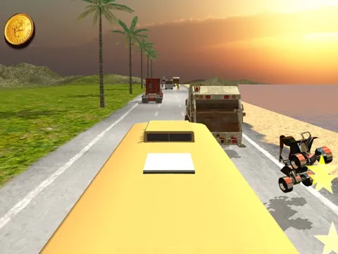 Zrzuty ekranu Bike Quad Race Bandits Free iPad 