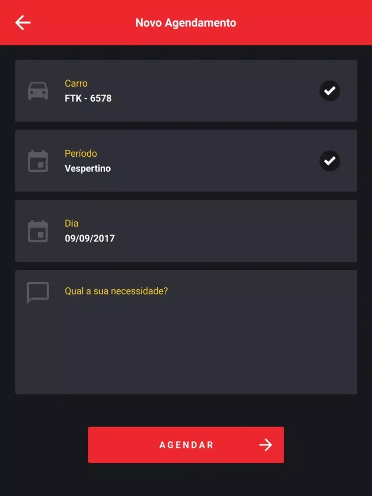 Ảnh chụp màn hình của Master Service iPad 