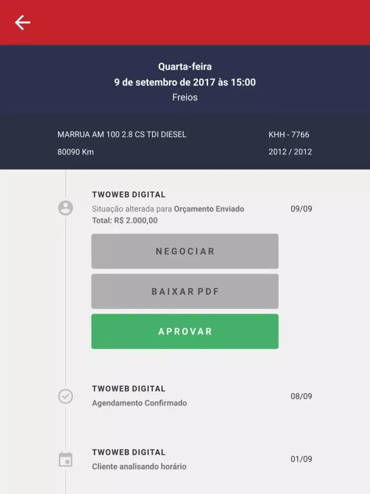 Auto Mecânica Vinik's iPad 应用截图