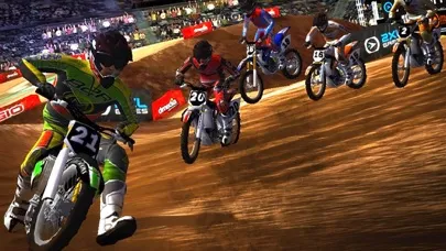 Ảnh chụp màn hình của 2XL Supercross Lite