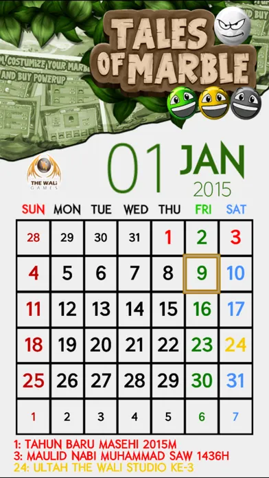 Kalender Indonesia 2015 سکرین شاٹس