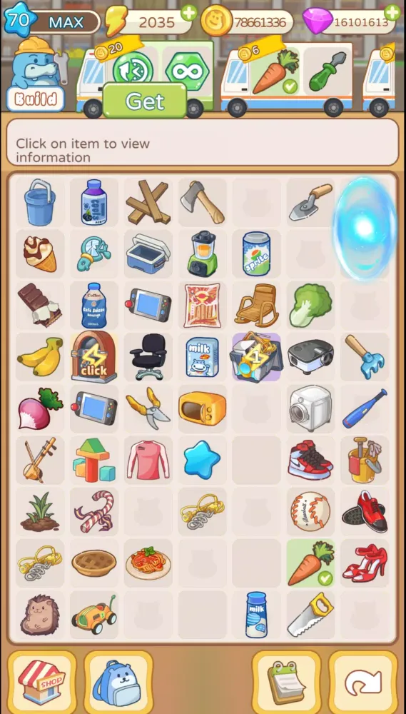 Capturas de tela do Fantasy Supermarket-Merge Adv