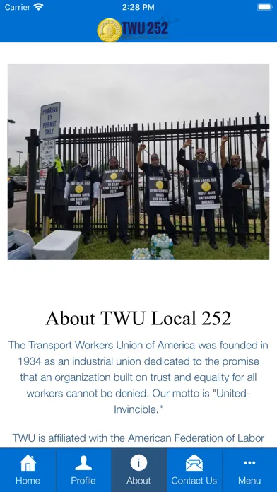 TWU Local 252 On The Go应用截图