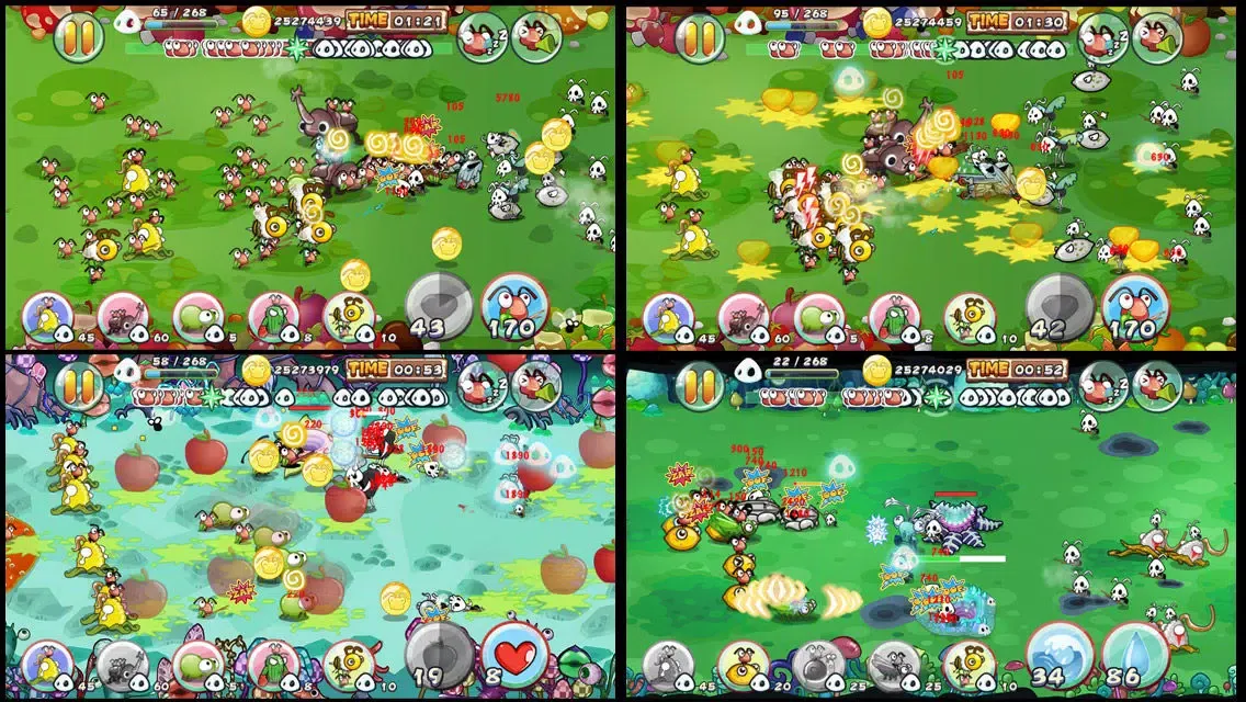 Capturas de tela do Epic Battle: Ants War 2