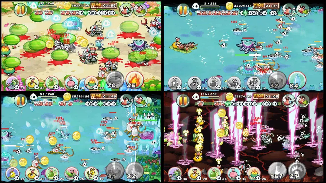 Capturas de tela do Epic Battle: Ants War 2