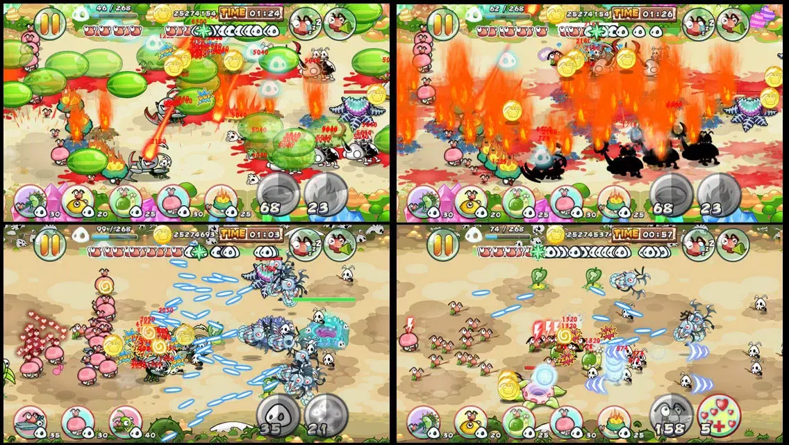 Capturas de tela do Epic Battle: Ants War 2