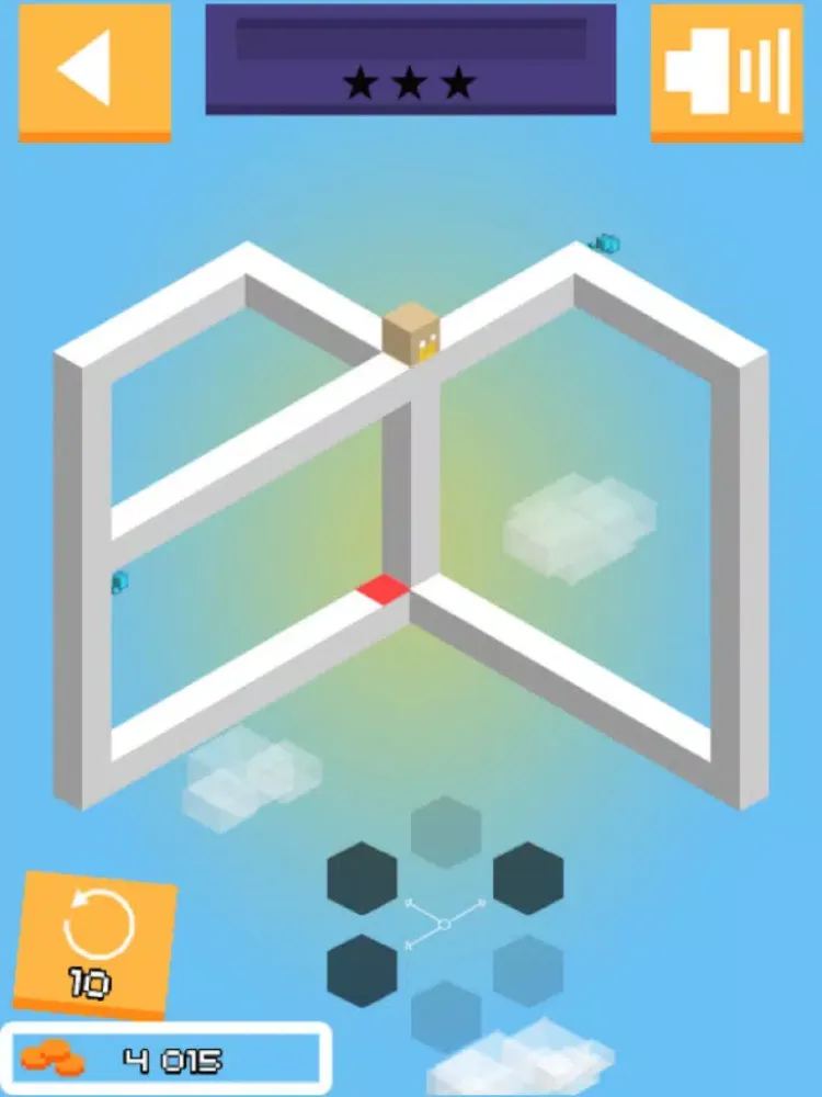 Ảnh chụp màn hình của 3D Illusion Maze Path Puzzle iPad 
