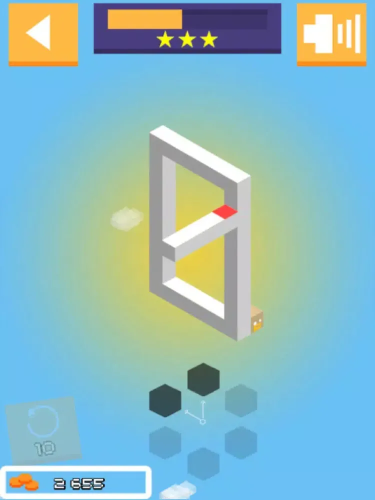Ảnh chụp màn hình của 3D Illusion Maze Path Puzzle iPad 