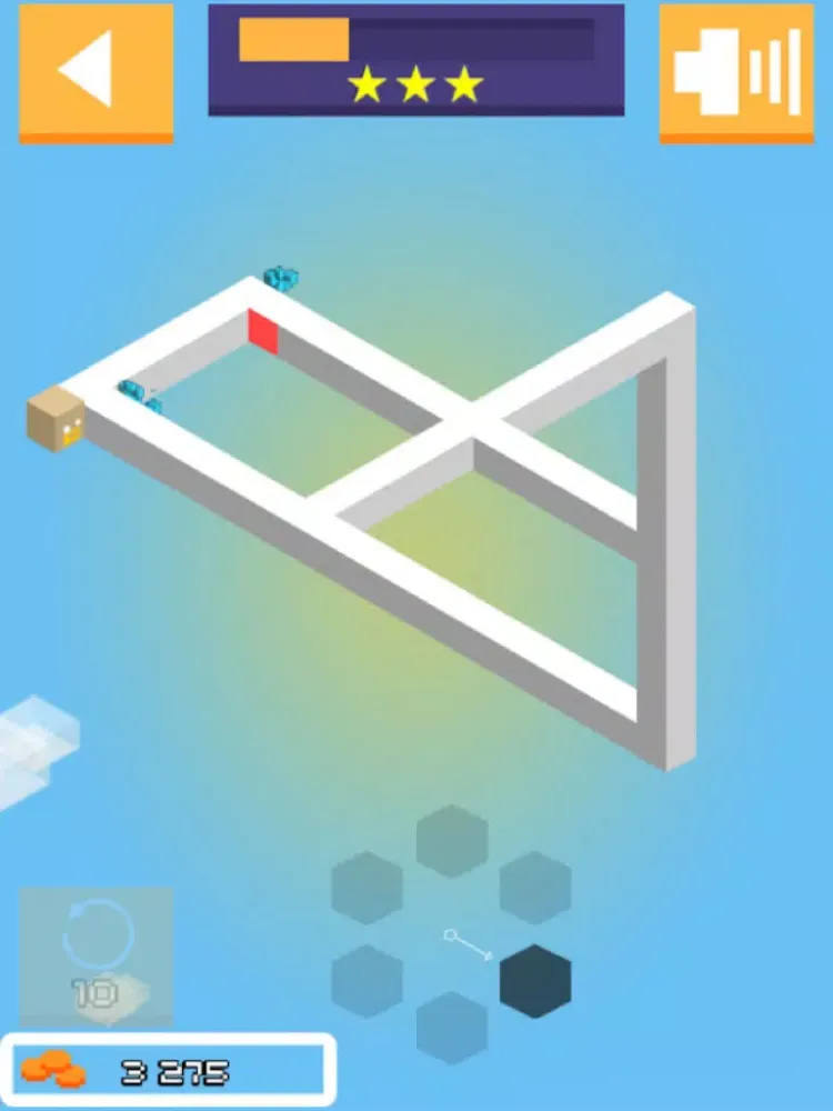 Ảnh chụp màn hình của 3D Illusion Maze Path Puzzle iPad 
