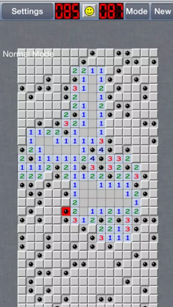 Tangkapan skrin Minesweeper for Braingame