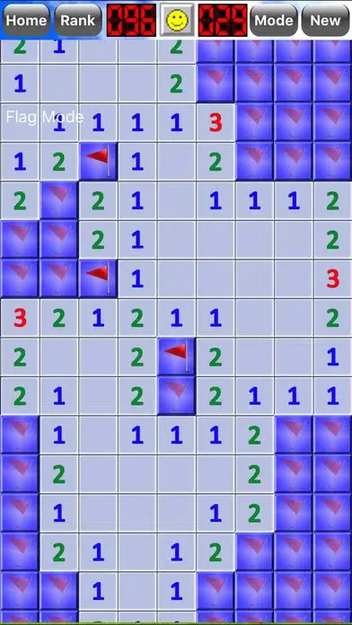 Classic MineSweeper Game. Screenshots