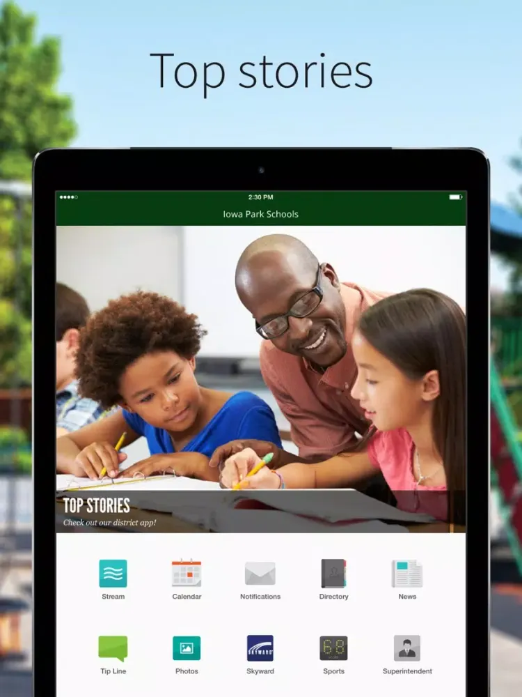 Iowa Park Schools iPad  স্ক্রিনশট