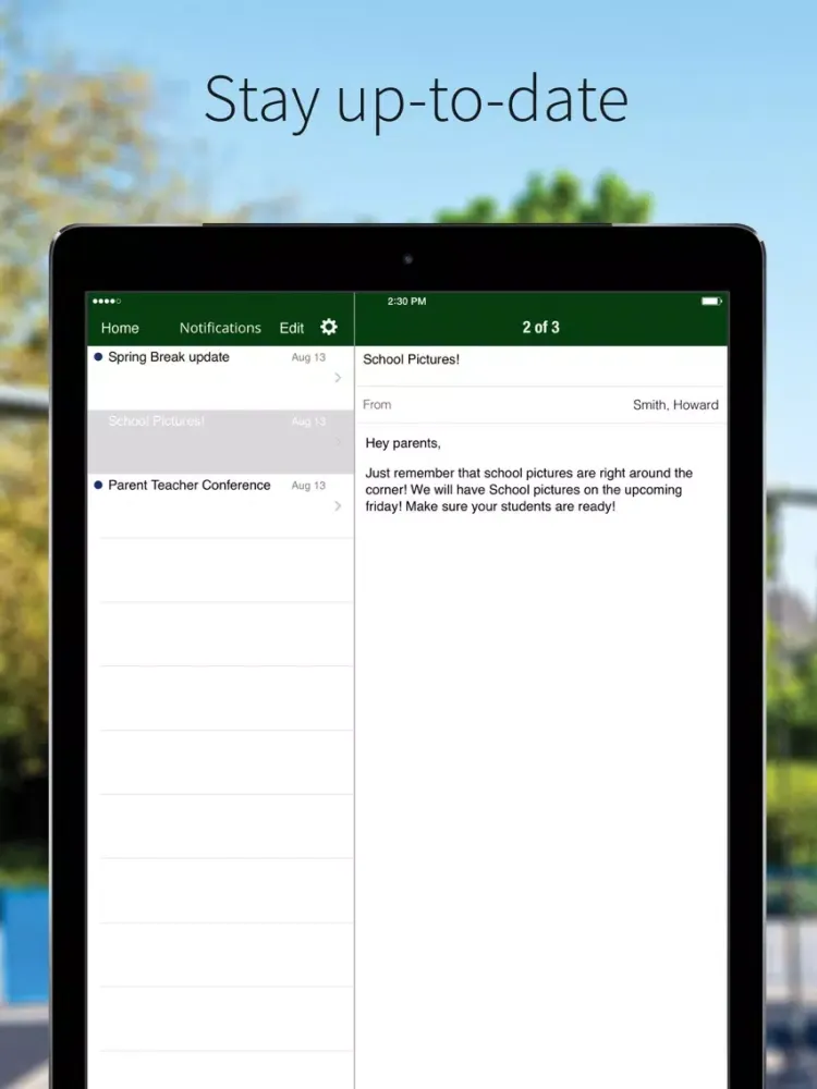 Iowa Park Schools iPad  স্ক্রিনশট