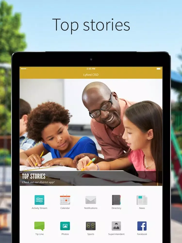 Скриншоты Lyford CISD iPad 