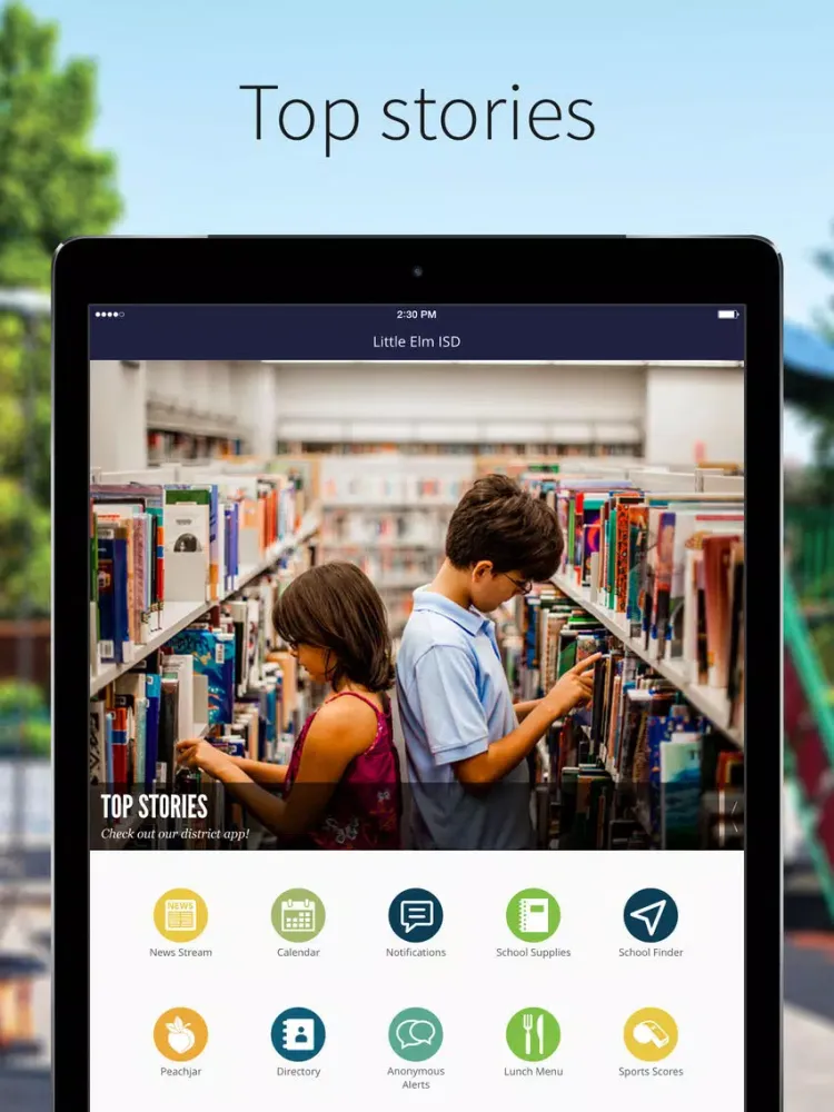 Скриншоты Little Elm ISD iPad 
