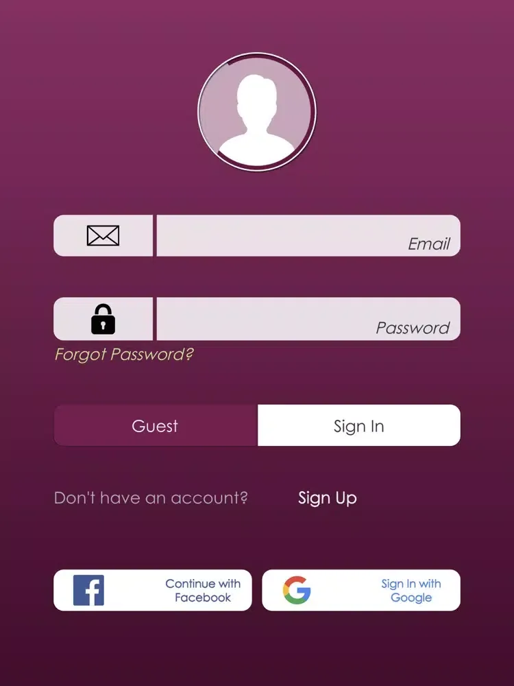 Sense Connect iPad  Screenshots