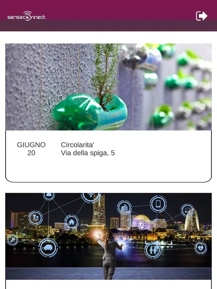 Sense Connect iPad  Screenshots