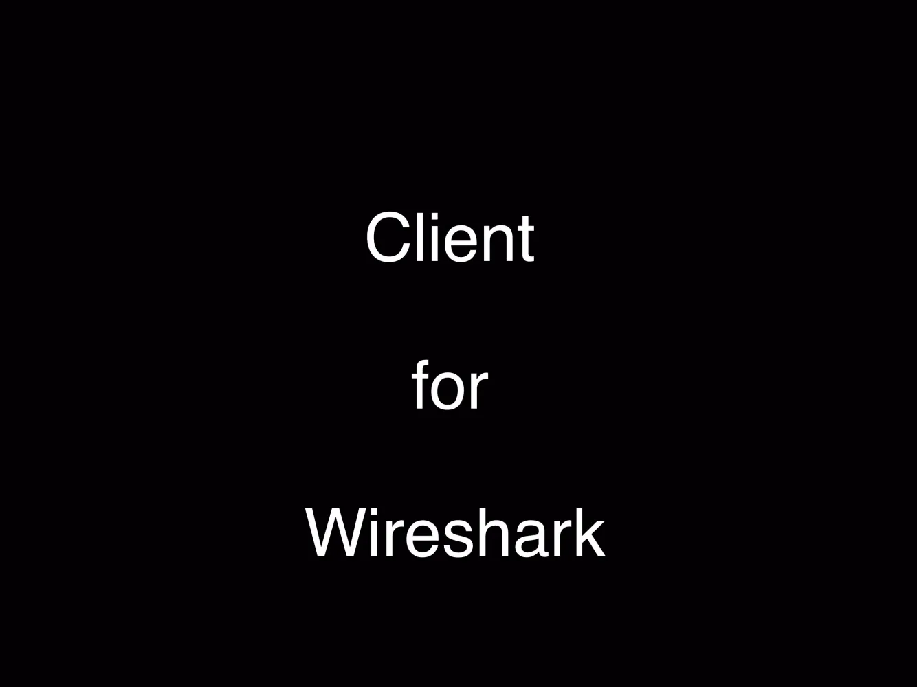 Screenshot di Wireshark Helper
