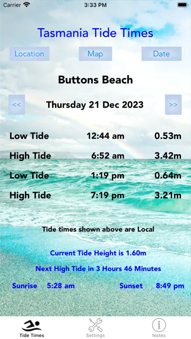 Capturas de pantalla de Tasmania Tide Times