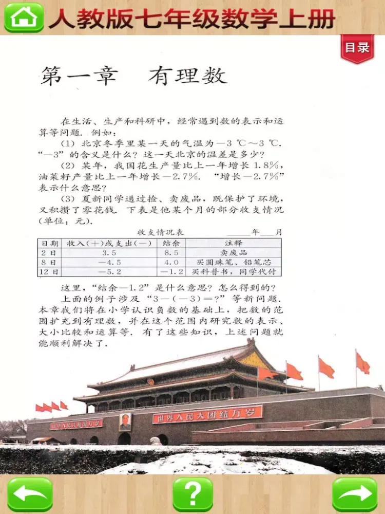Capturas de tela do 开心教育-七年级上册，人教版初中数学，学习课程利器，作业好帮手，解题找答案必备 iPad 