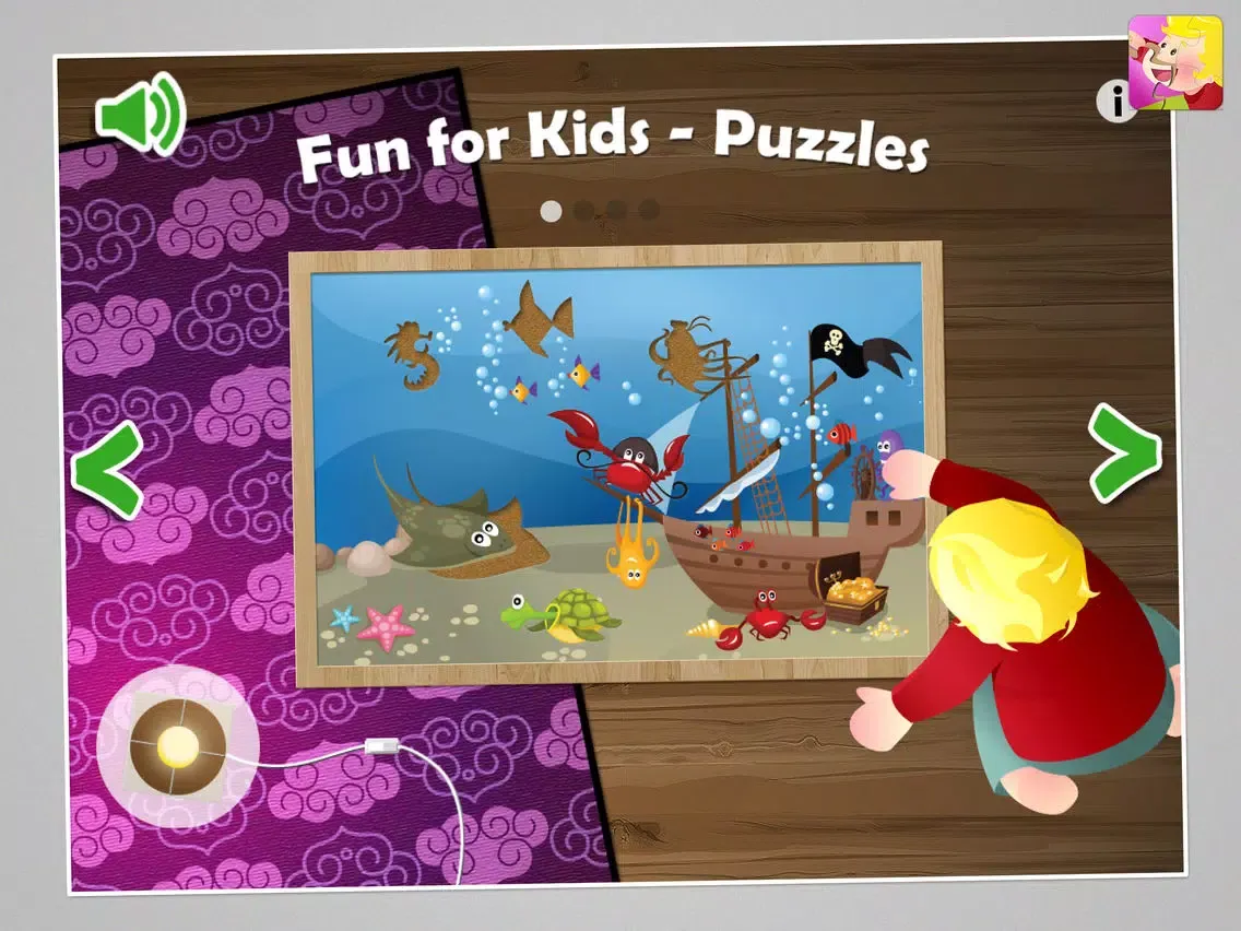 Fun for Kids Learning puzzles iPad 應用截圖
