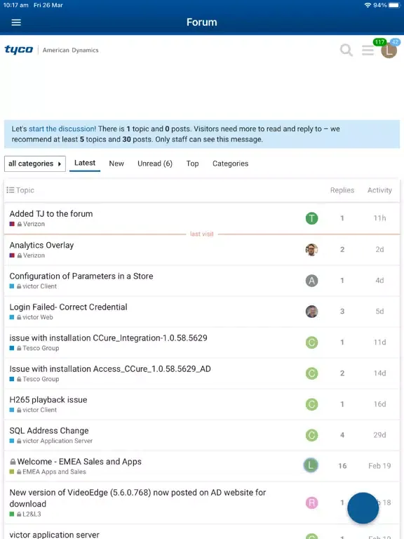 صور AD Support Portal iPad 