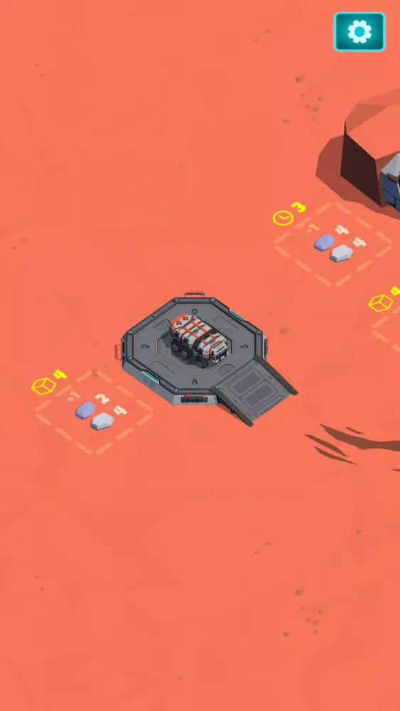 Tangkapan skrin Mars Base: Factory Automation