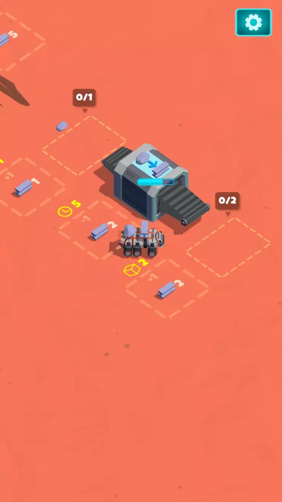 Tangkapan skrin Mars Base: Factory Automation
