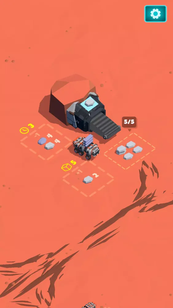 Tangkapan skrin Mars Base: Factory Automation