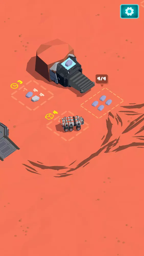 Tangkapan skrin Mars Base: Factory Automation