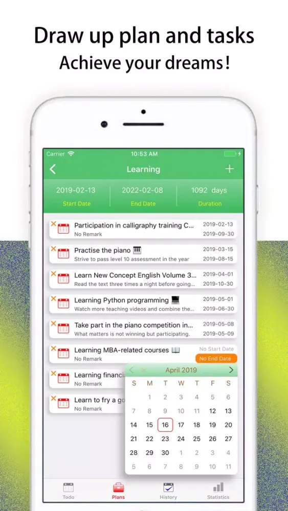 Ảnh chụp màn hình của SmallGoals: Todo Task Planning