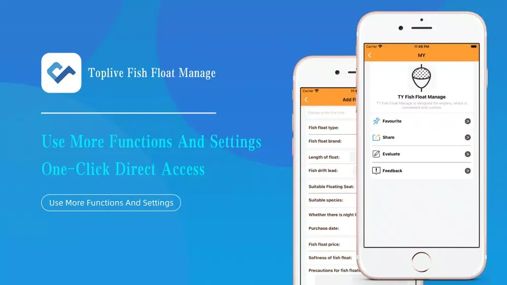 ภาพหน้าจอของ TopLive Fish Float Manage