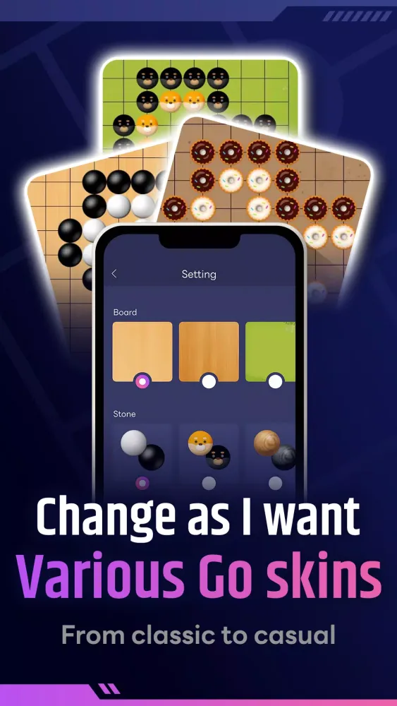 Go Challenger-Go game(Tsumego) Screenshots