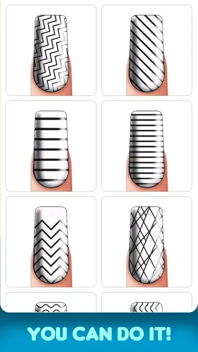 Screenshot di Nail Art Coloring Book