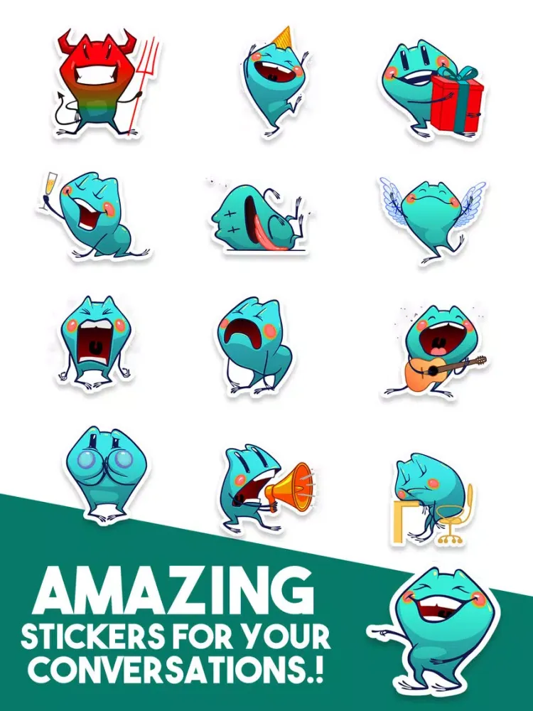 Alien - Sticker Pack iPad  স্ক্রিনশট
