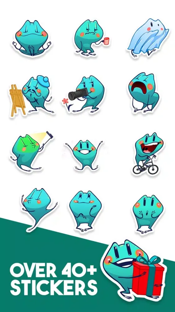 Alien - Sticker Pack স্ক্রিনশট